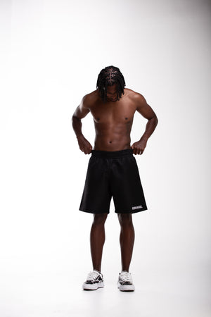 REHVANGEL BLACK SHORTS